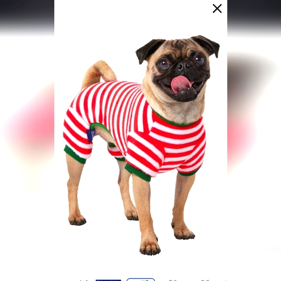 Frisco by Chewy Other - Frisco by Chewy Candy Cane Pet PJs Size XXL